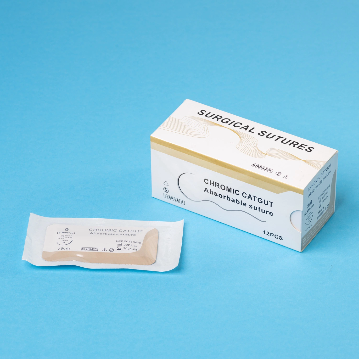 Medical Disposables Surgical Suture with Needle