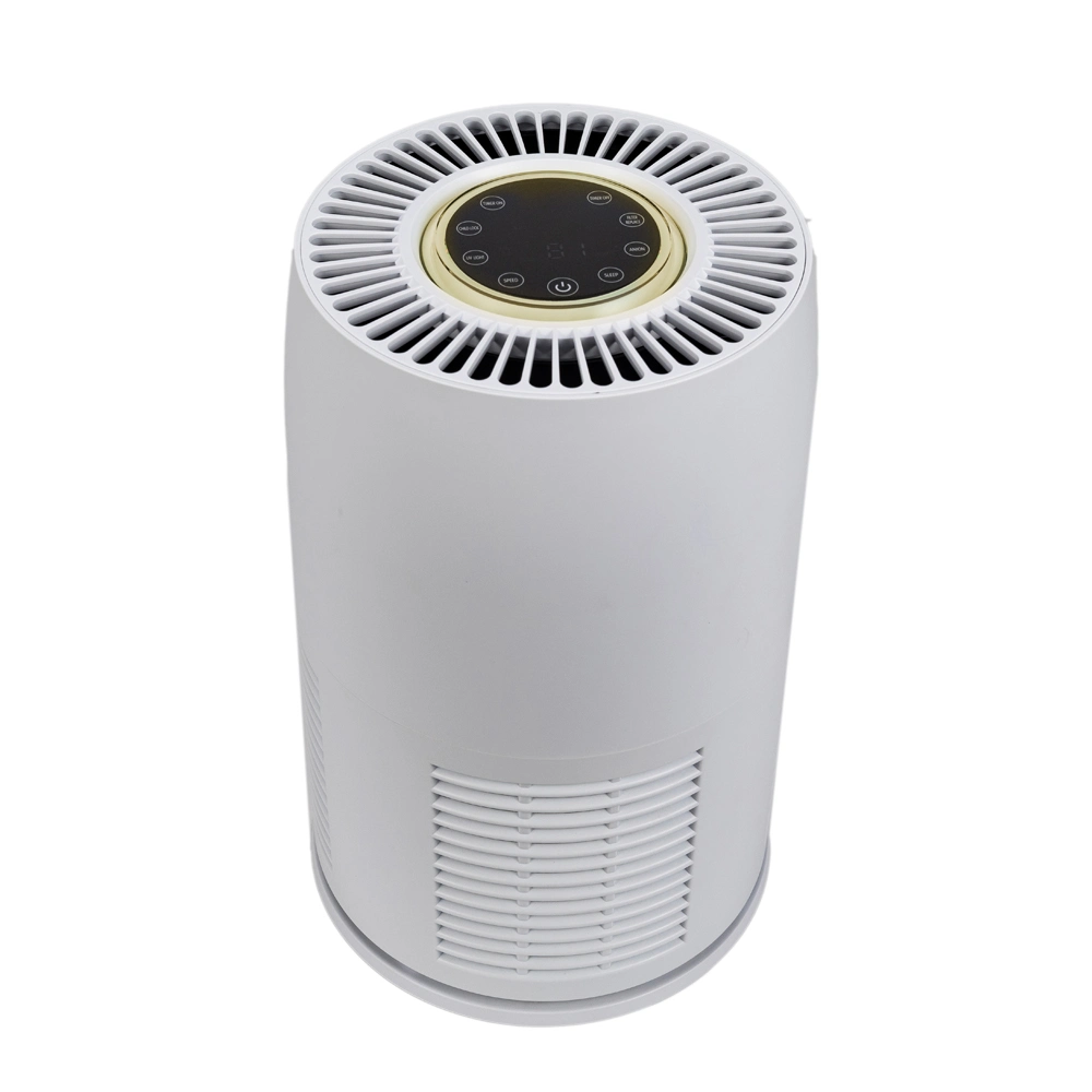 OEM Wholesale Activated Carbon HEPA Filter UV Light Sterilizer RoHS Certified Small Air Purifier for Desk