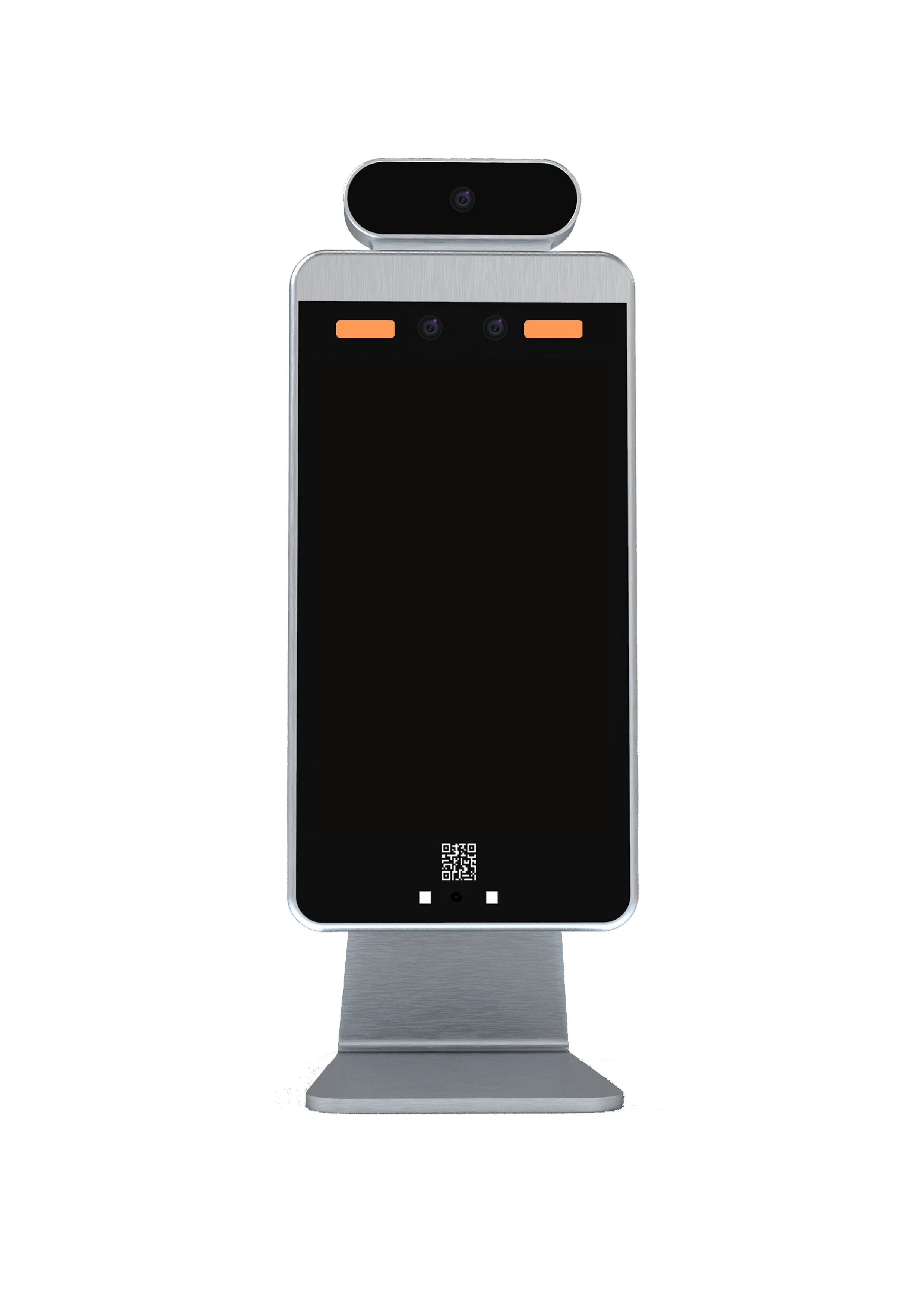 4G WiFi Hfsecurity Qr Reader Temperature Measurement Kiosk Access Control Terminal with Free Facial Recognition Software