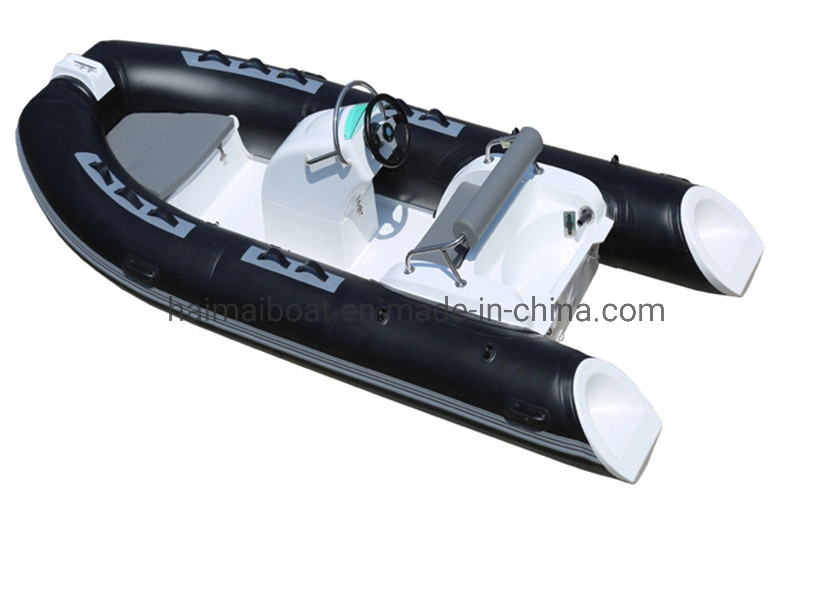 China Classical Style Boat 12.9FT 3.9m Rigid Inflatable Orca Boat Rib390cm Luxury Boat Rubber Boat Speed Boat Fishing Boat Outboard Motor Sport Boat Rib Boat