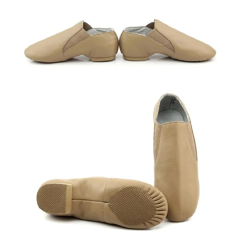 Fast Delivery Spandex Jazz Shoes Dance Soft Leather with Good Price