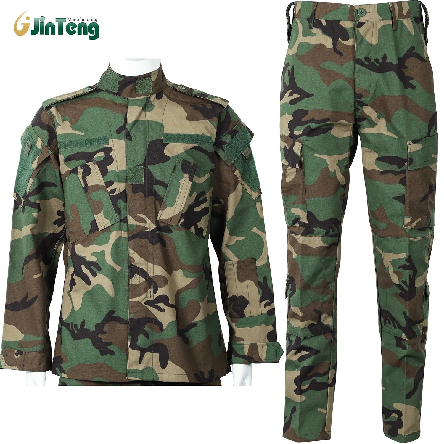 Jinteng Personnaliser en gros des uniformes de combat spéciaux pour soldats en camouflage jungle Acu pour les activités sportives en plein air militaires.