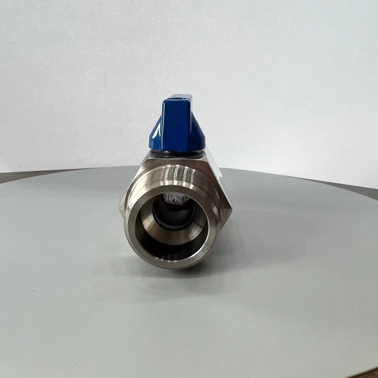 F/M Reduce Port Blow-out Proof Stem External Polished Mini Ball Valve