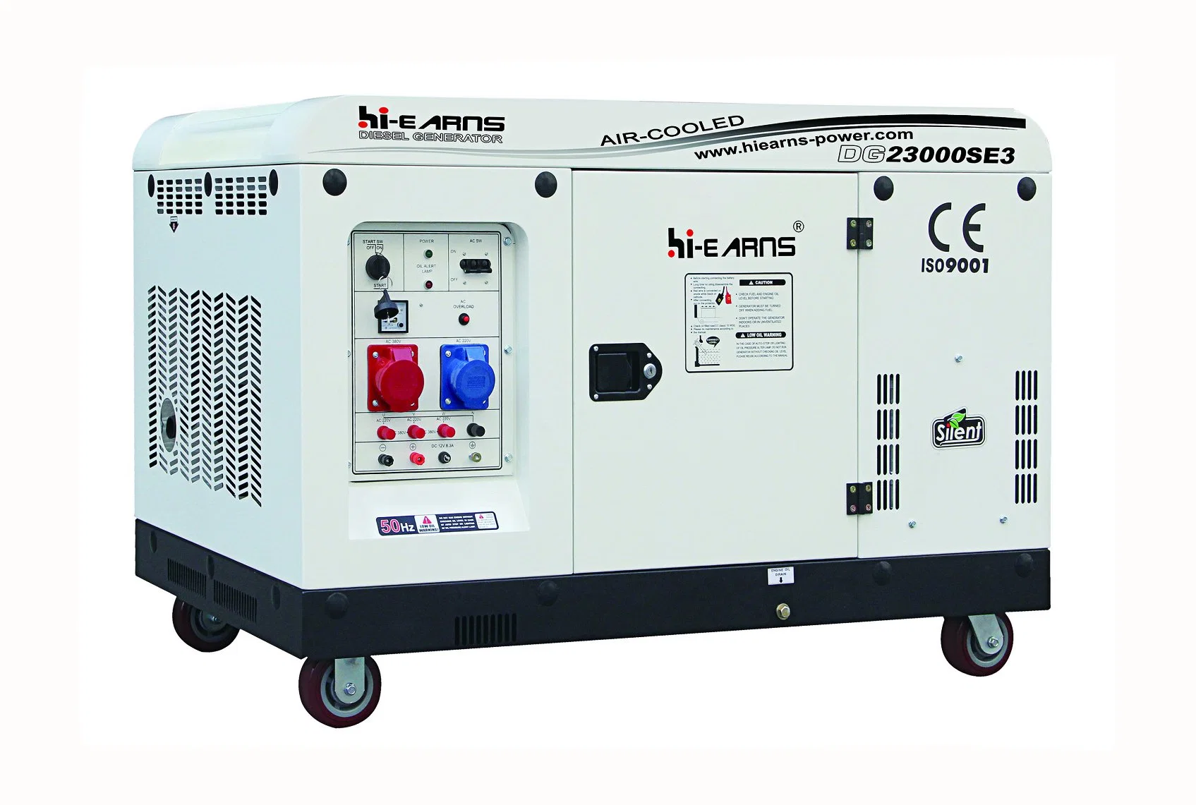 Hot Sale Portable Home Use Air Cooled Diesel Generator (DG23000SE)