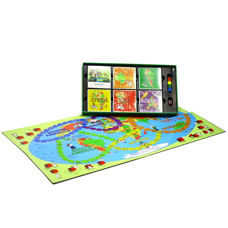 High quality/High cost performance Printing Educational Board Game for Adults and Kids