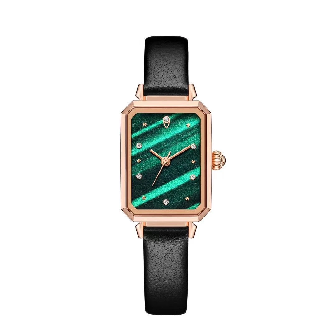 Wholesale/Supplier/Custom Square Analog Elegant Lady Fashion Watch Rose Gold Women's Bracelet Watch