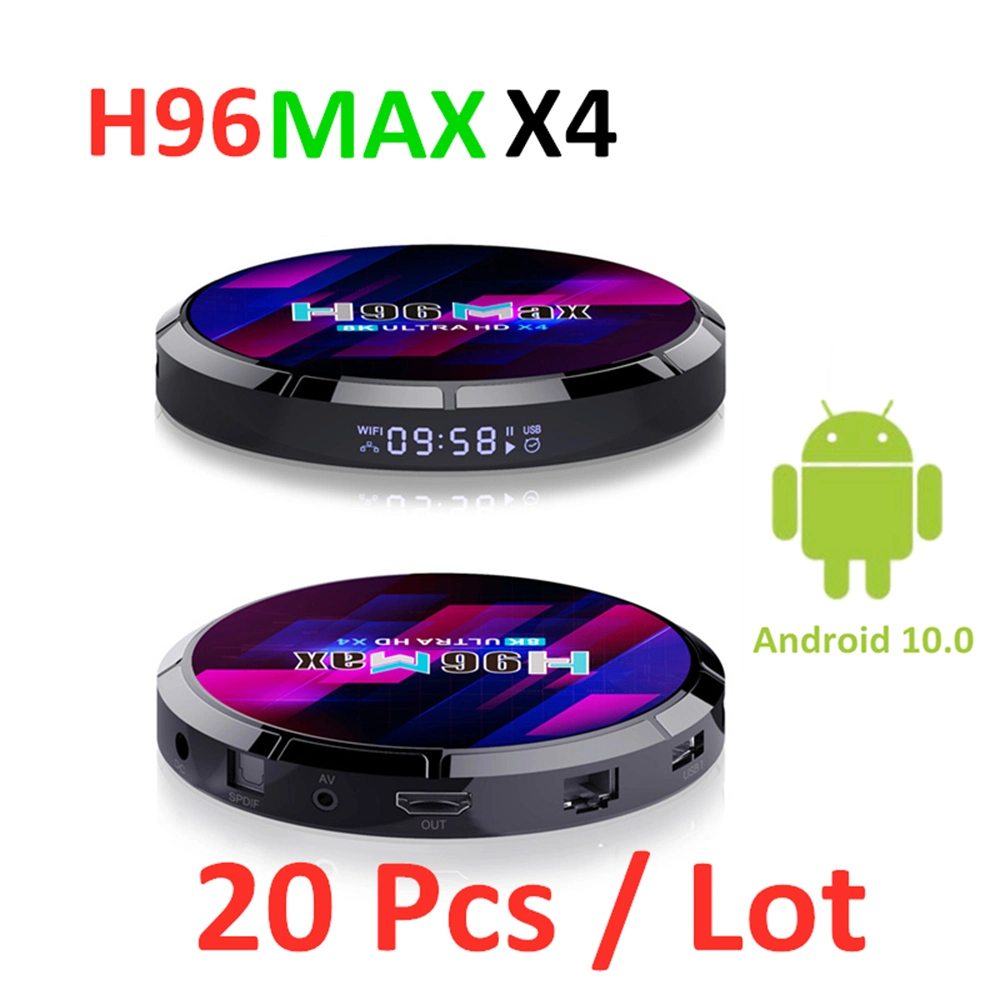 H96 Max X4 Android IPTV Set Top TV Box Smart Ott Supplier