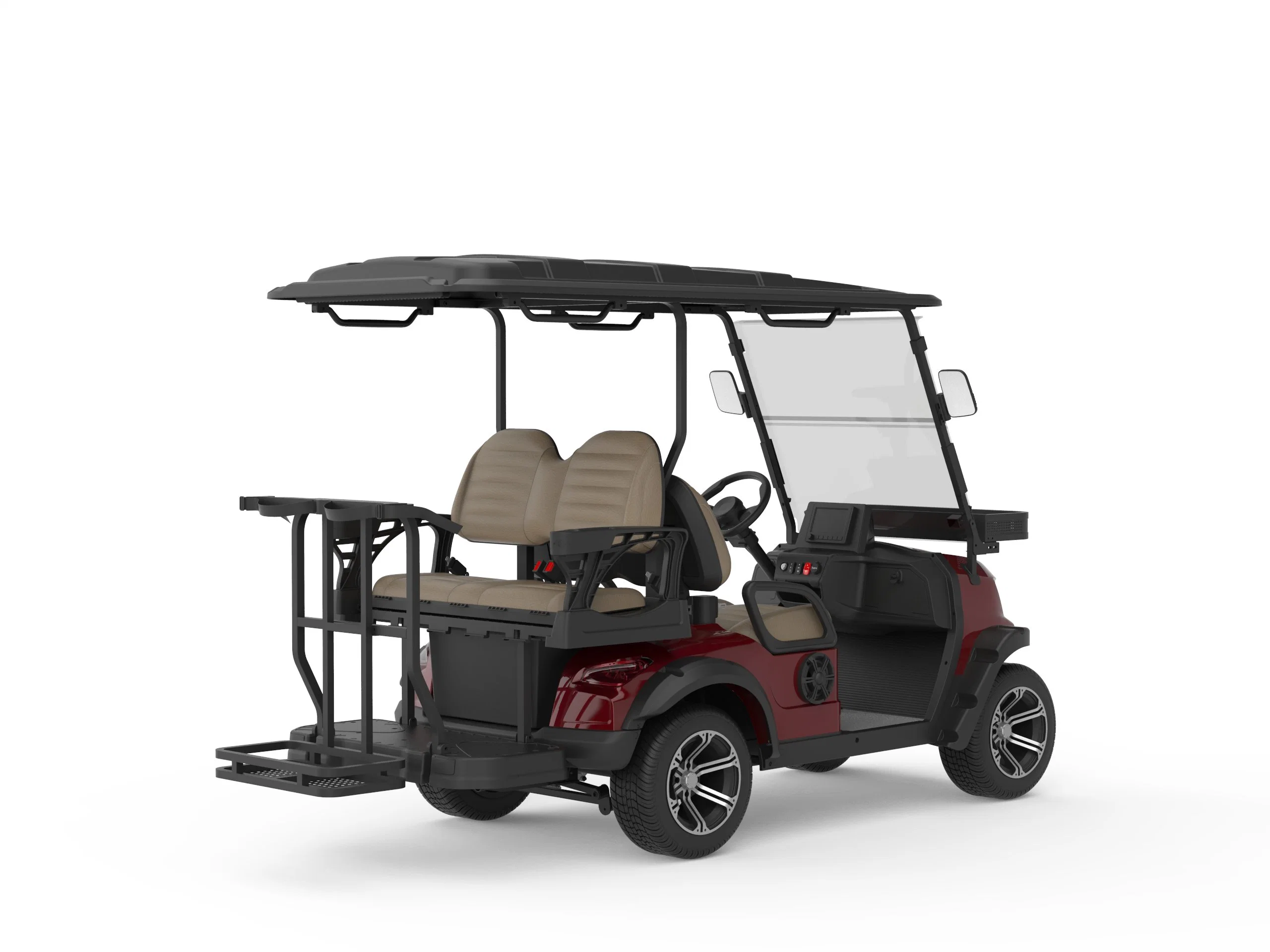 Royal 48V Back to Back Seat Battery Powered Golf Cars for Golf Course