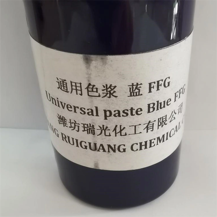Pasta de pigmento fluorescente Bllue Bl-44 para la impresión de pigmento textil