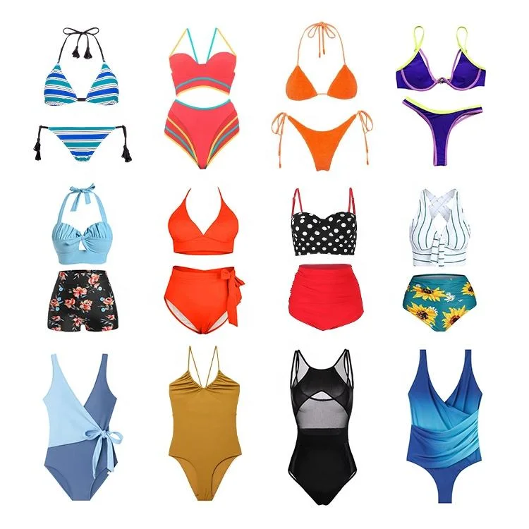 Fabricantes mujeres Diseño a medida Luxury Bikini Sexy Set Eco friendly Traje de baño ropa de playa