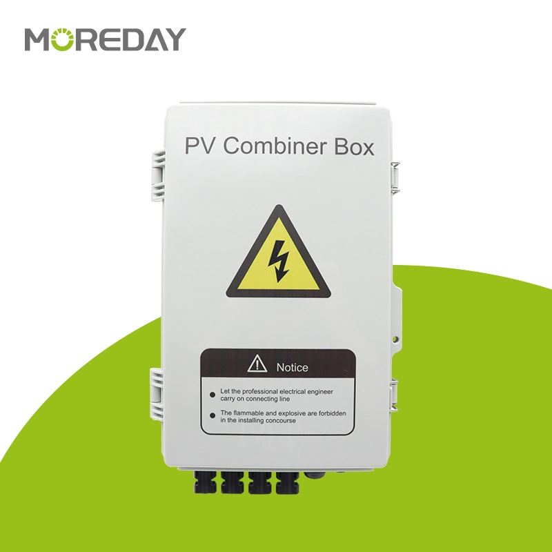 Moreday Inicio Nuevos Productos usados 4 cuerdas DC Combinador Solar combinación Caja Caja de empalmes para el hogar Sistema Solar