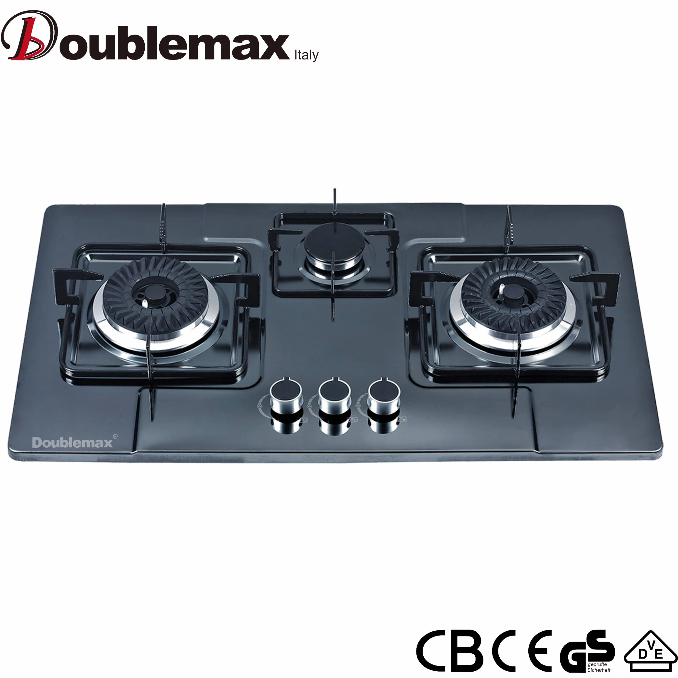 Kitchen Appliance Build in 3 Burner Stainless Steel Cooking Gas Stove