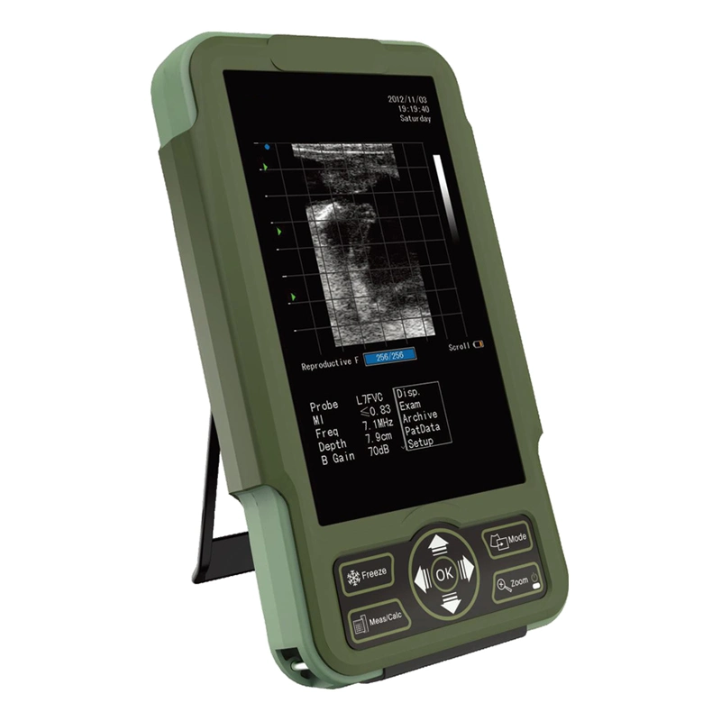 Hand-Held Veterinary Ultrasound System Portable Ultrasound Scanner