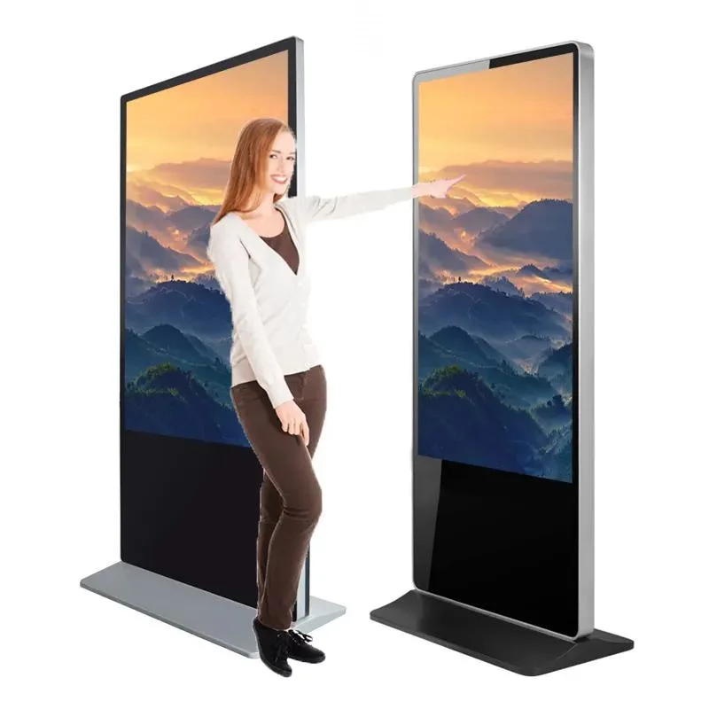 Indoor Floor Standing Digital Signage Interactive Touch Screen LCD Digital Display for Advertising