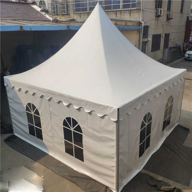 تجارة الجملة المورّد الصيني Hat Marquee Warehouse في الهواء الطلق الحدث حفلة خيمة معبد زفاف خيام كبيرة 10X 10 12X12 20x20 خيمة باغودا