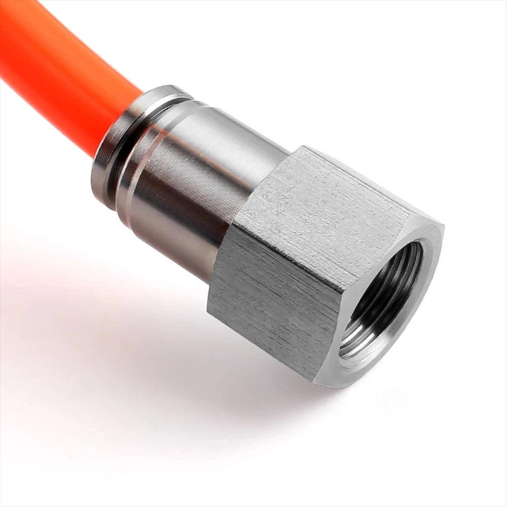 Mpcf Manufacturer Supplier Pneumatic Connector Copper Thread Pipe Nipple