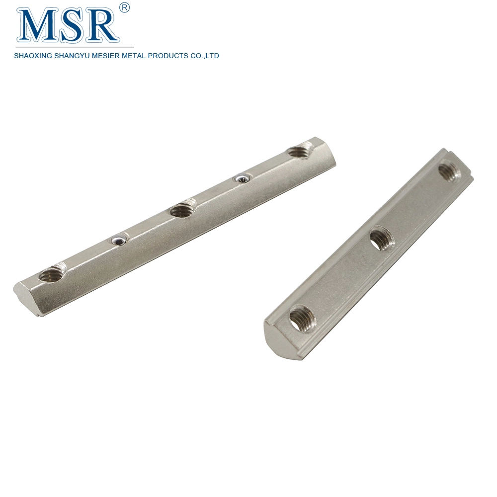 Msr Good Quality M8 Roll-in T-Nuts with Ball Spring for 45135 Series Aluminium Profile