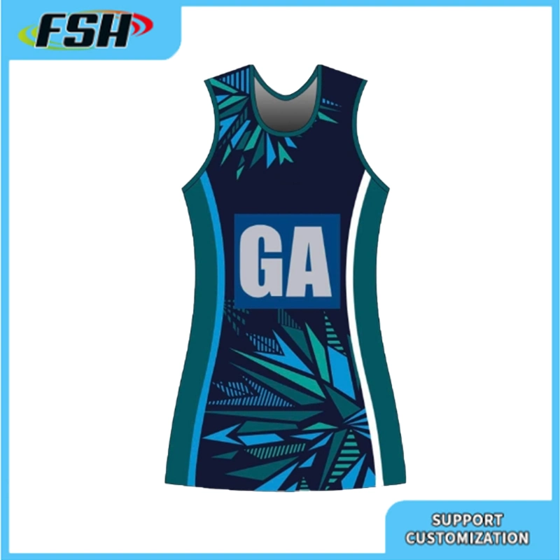 Wholesale/Supplier Netball Uniforms Sublimation Custom Netball Dresses