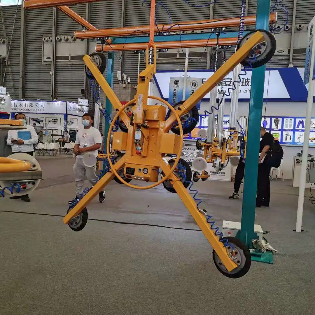 800kg Electrical Vacuum Glass Lifter Sucker Suction Cups Glass Lifting Machine Glass Loading and Unloading Equipment with CE Certificate