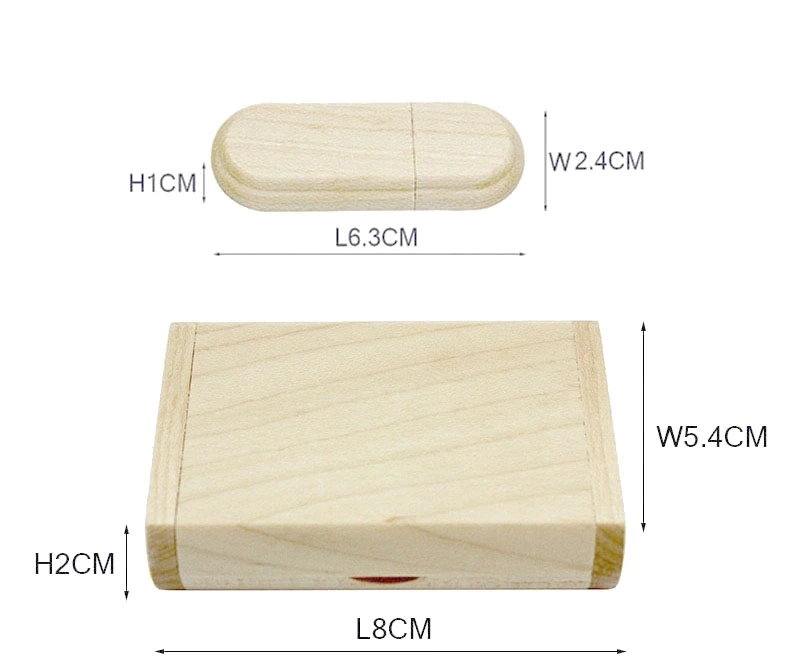 Wholesale/Supplier Promotional Gift Wooden USB Flash Pen Drive with Engraving Logo or Printing Logo