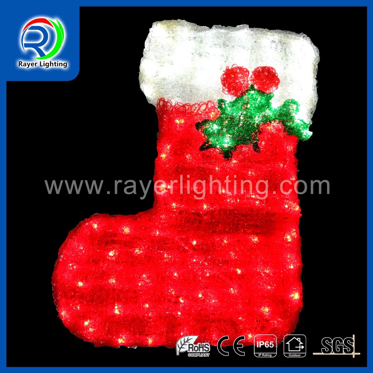 LED Motif Lighting Figures Event Center Decoration Santa Claus Hat