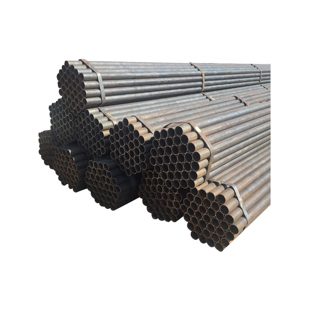 Cold Hot Rolled Straight Seam Welded Tube St372 A36 ERW Steel Pipe