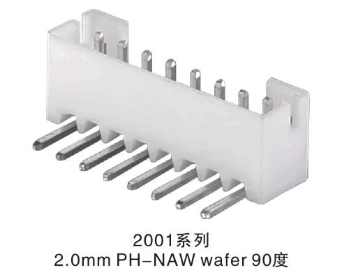 Jiln 2.0 mm Pitch 2001 Series pH-Naw Wafer Right Angle DIP