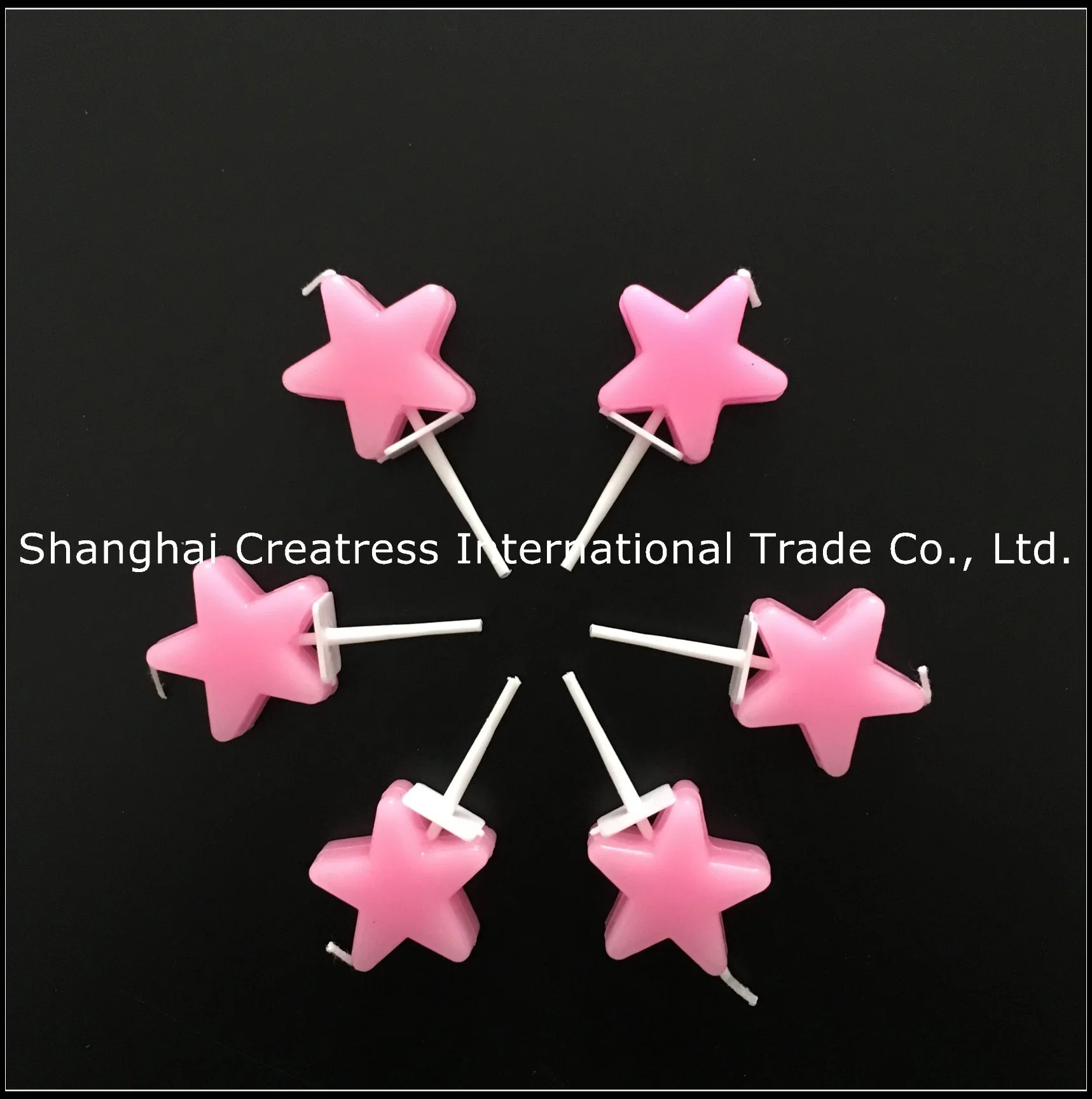 Brc Approved Factory Pink Star Shaped Candle Company Supplier