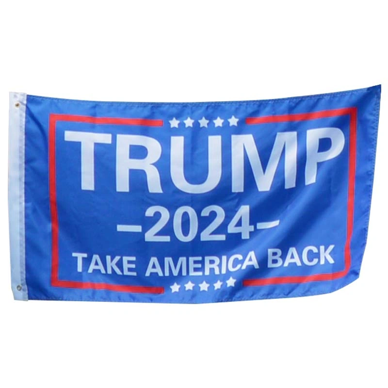 Publicidad Mayorista/Proveedor de orgullo la bandera de 3X5 Latina 2024 Trump banderas, pancartas