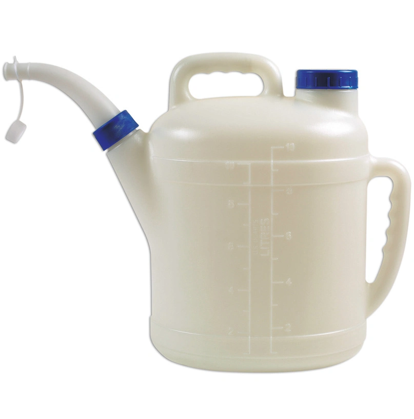 1 Quart PE Plastic Fuel Fluid Dispenser Oil Measuring Jug