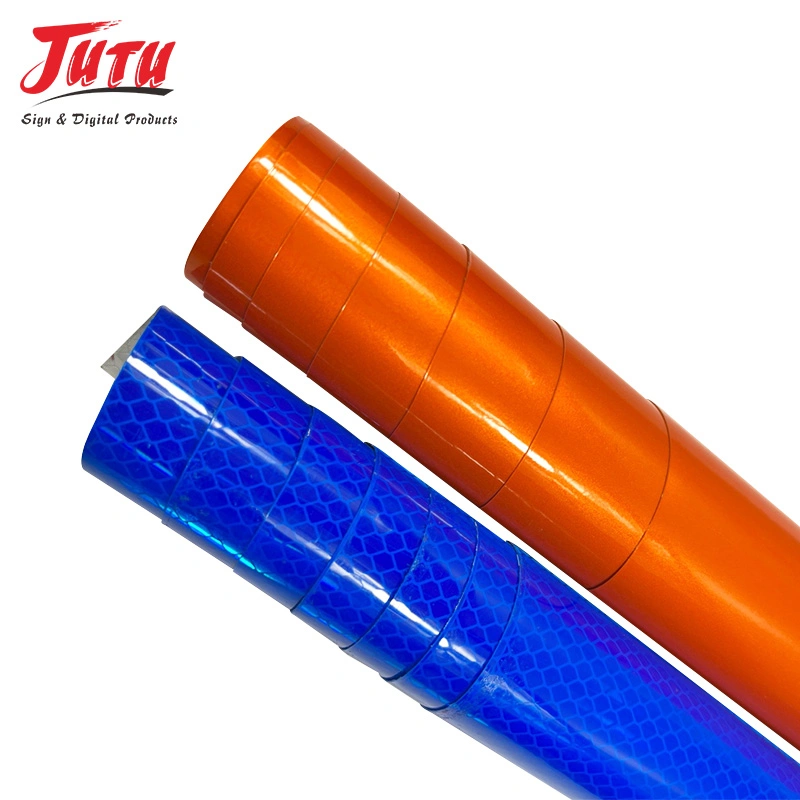 Acrylic, Pet, PVC Film Jutu 1.22*45.7m Sheeting Reflective Vinyl Roll