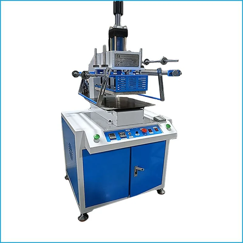 Hydraulic Cylinder Oil Pressure Hot Foil Stamping Machine for Letters Paper Bags Cardboard Embossing Machine