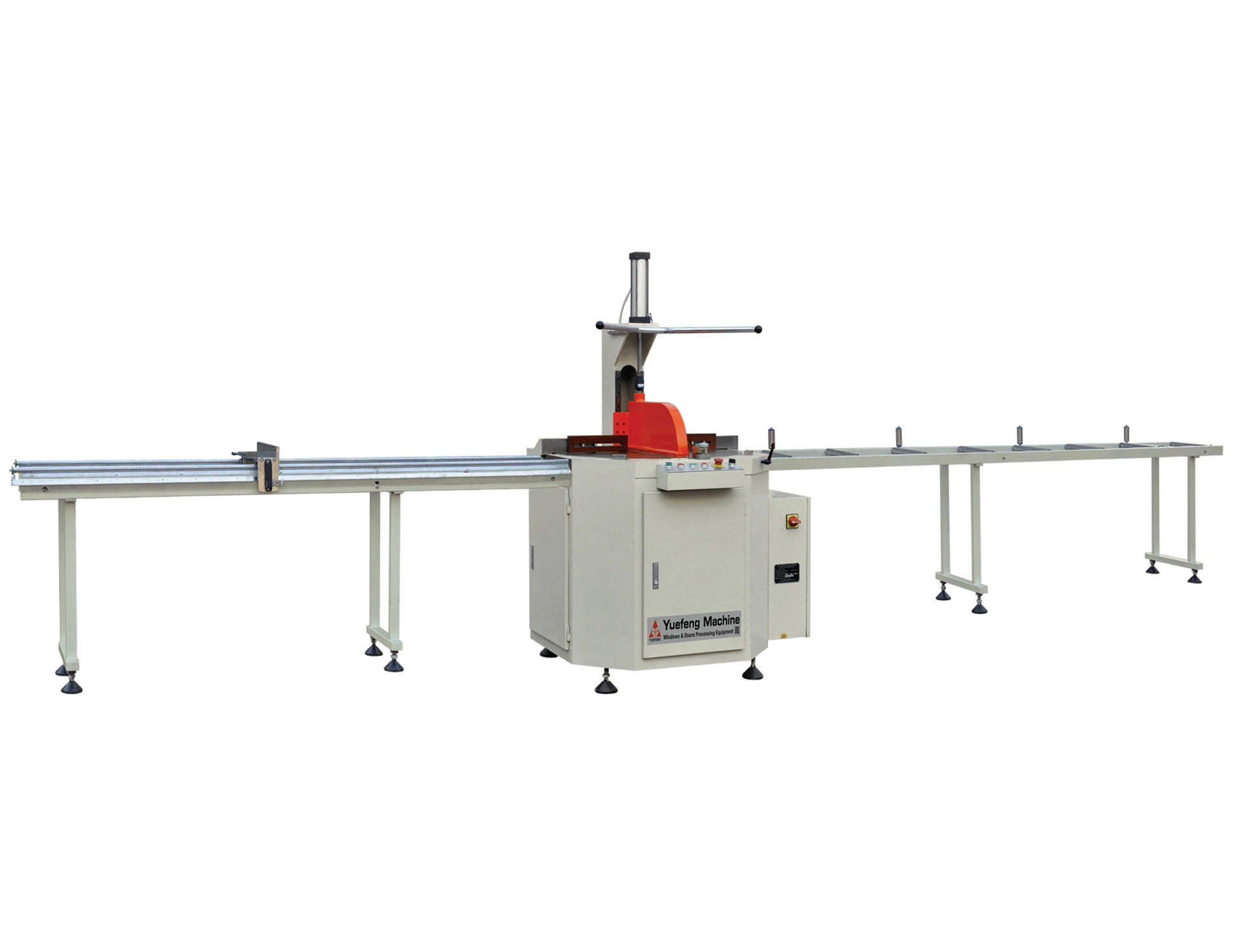 Guaranteed Quality Cutting Aluminum Profiles Between 22.5-90 Window Making Machine Aluminum machine Arbitray Angle Single Mitre Saw with Convenience and Safety