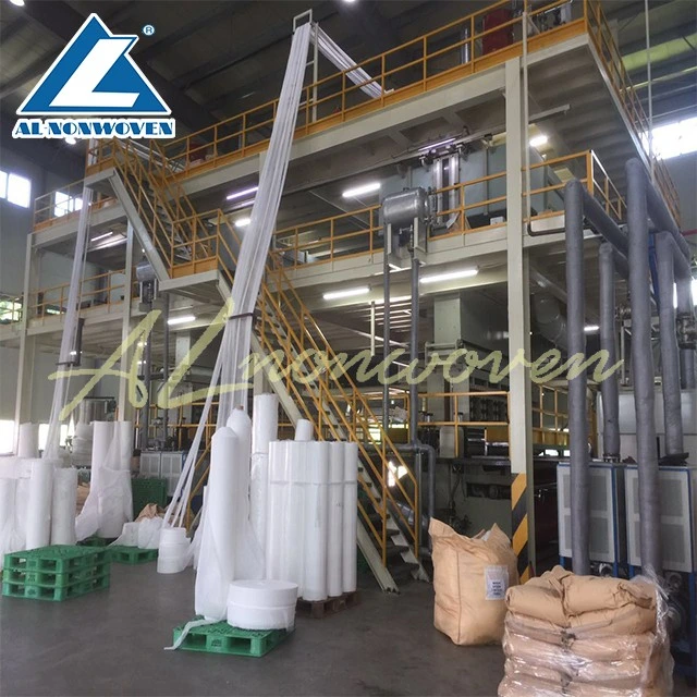 PP S/Ss/SMS PP Spunbond Nonwoven Fabric Making Machinery with Good Feeling