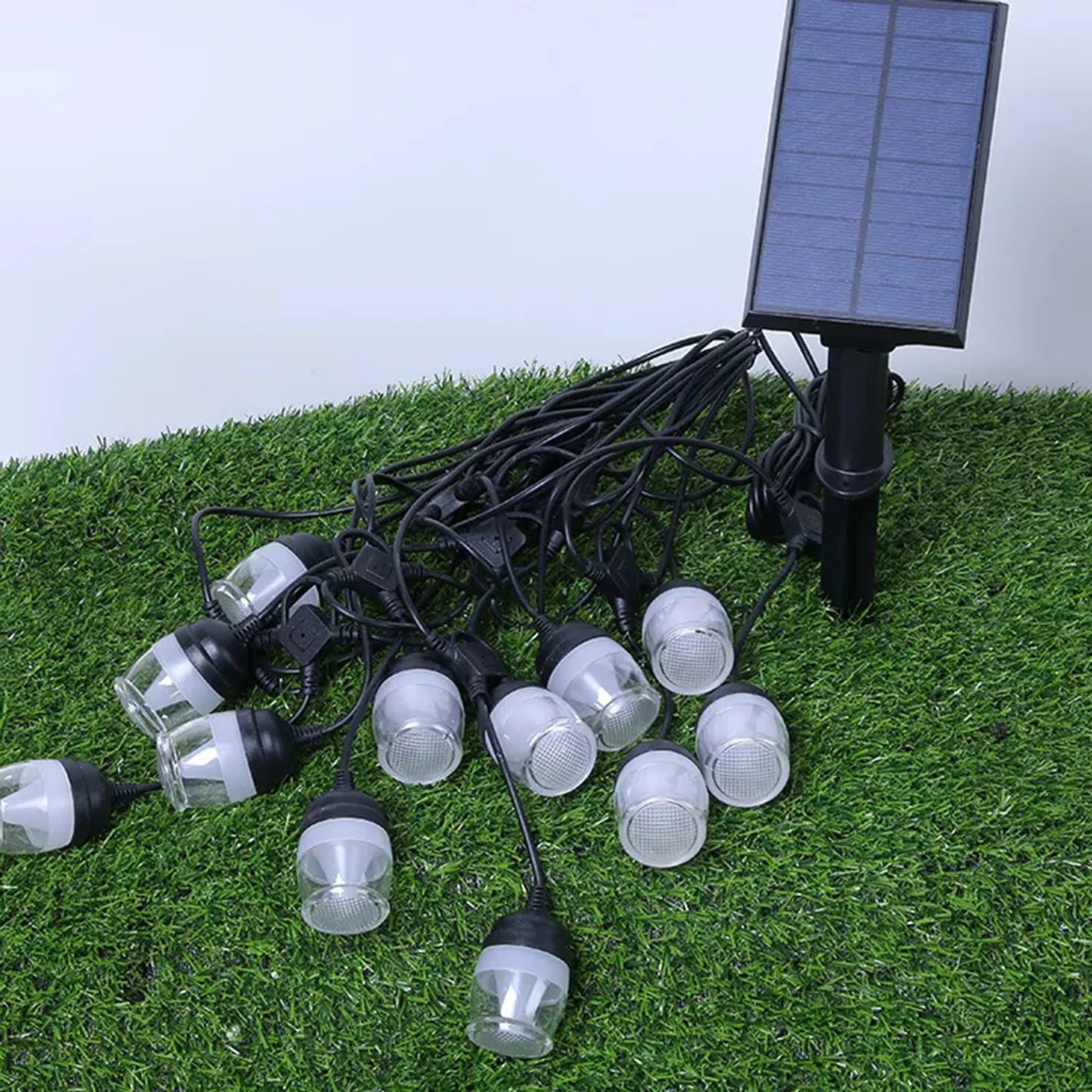 Solar Christmas Outdoor Waterproof Garden String Lights Fairy Lights for Xmas Yard Porch Camping Decoration