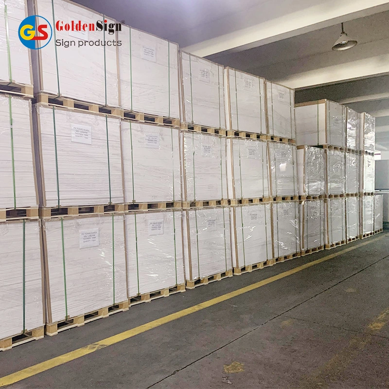 Goldensign Popular High quality/High cost performance  White Board PVC Foam Celuka Sheet