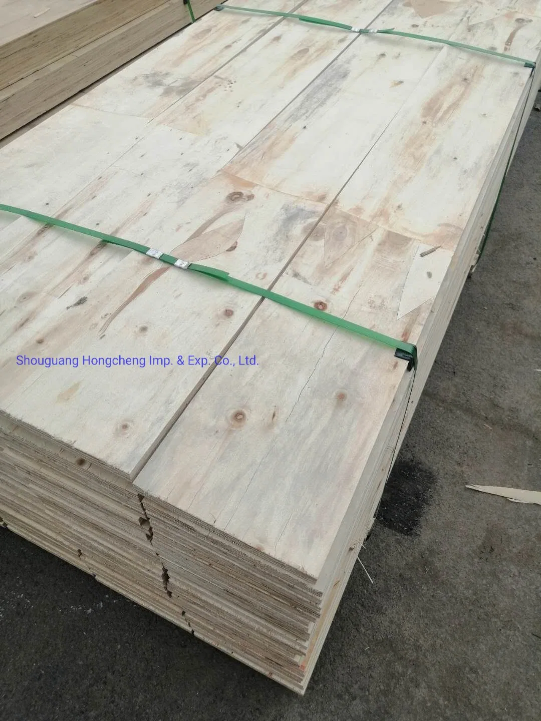 Los materiales de construcción para la construcción de madera contrachapada de LVL, Paquete Plylwood