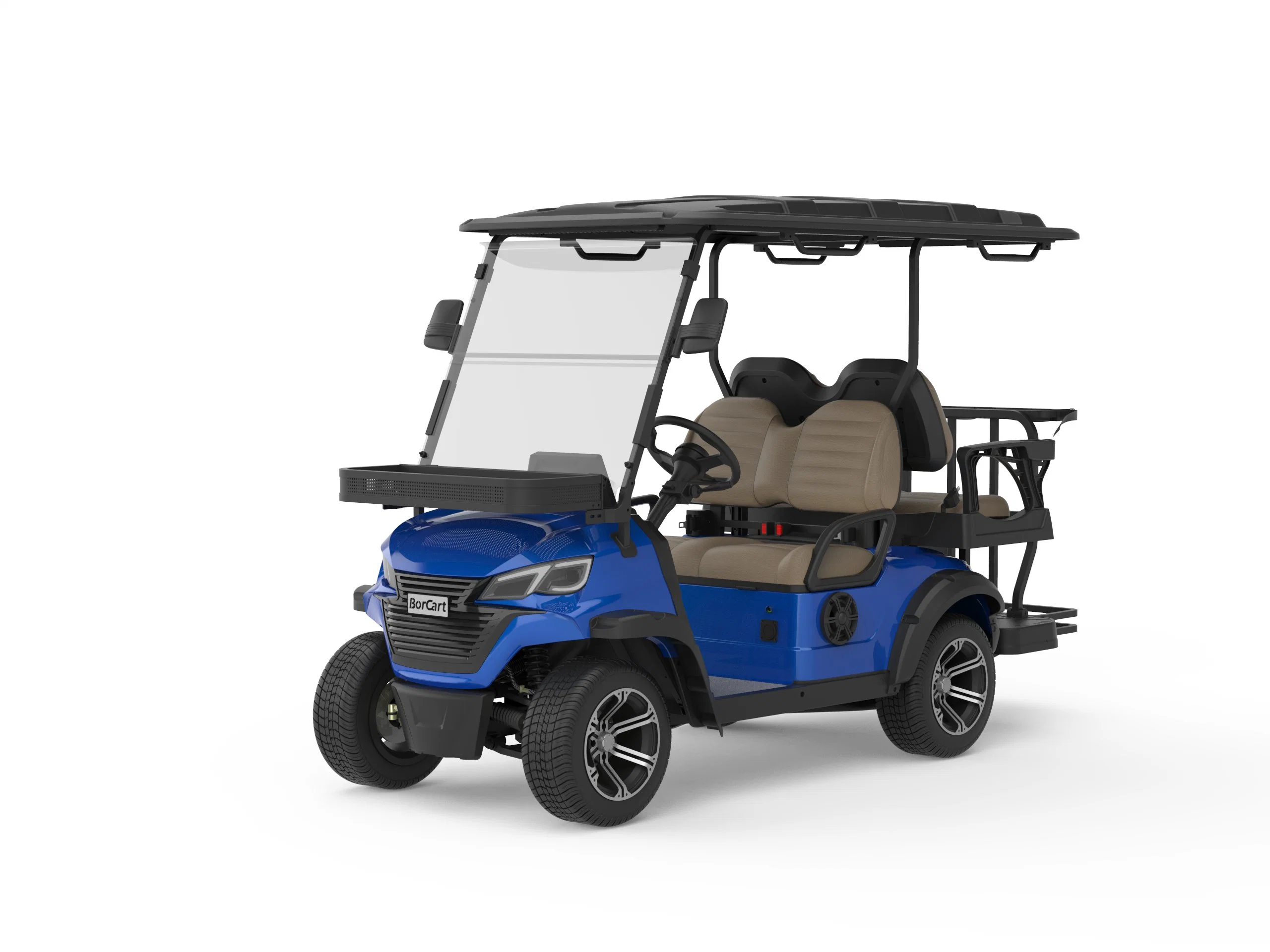 Royal 48V Back to Back Seat Battery Powered Golf Cars for Golf Course