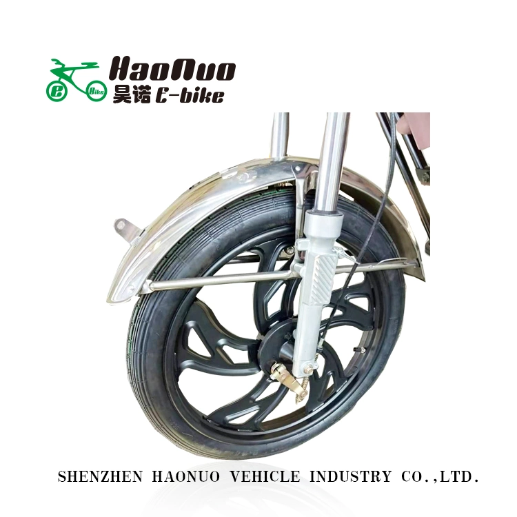 17 Inch Wheel 60V 500watt Electric Bicycle Range Distance 50km for Sale