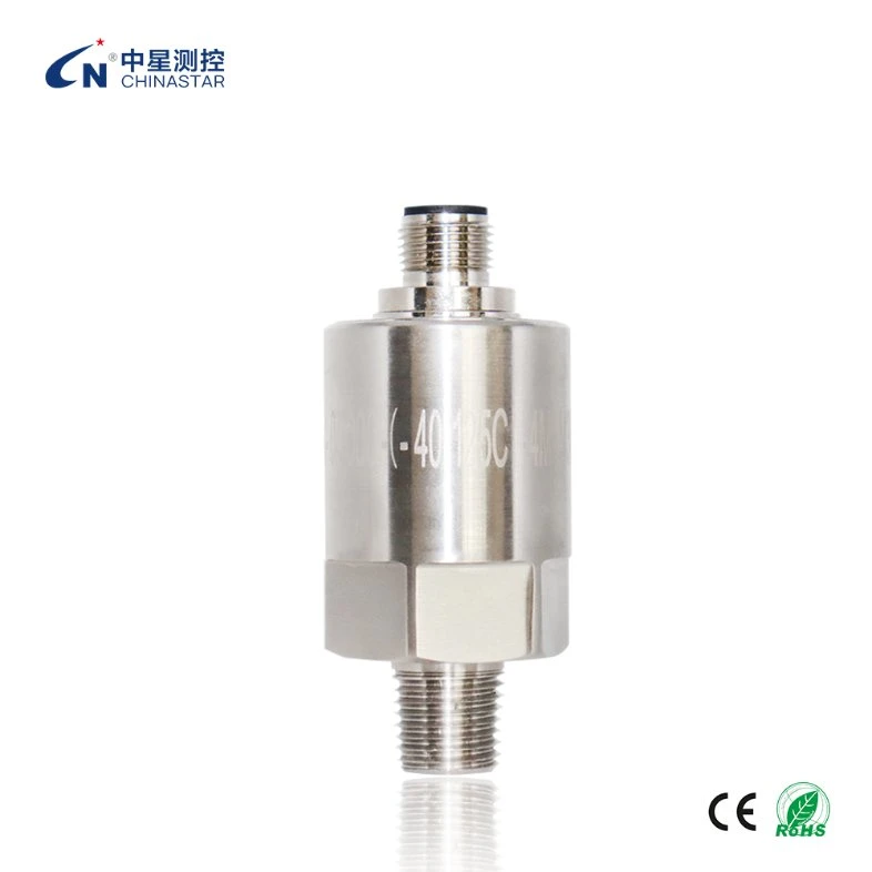 Temperature & Pressure Integrated Transducer 4~20mA 0~10V 0&mldr; 2bar~600bar Gauge -40~105&ordm; C &plusmn; 1%Fs