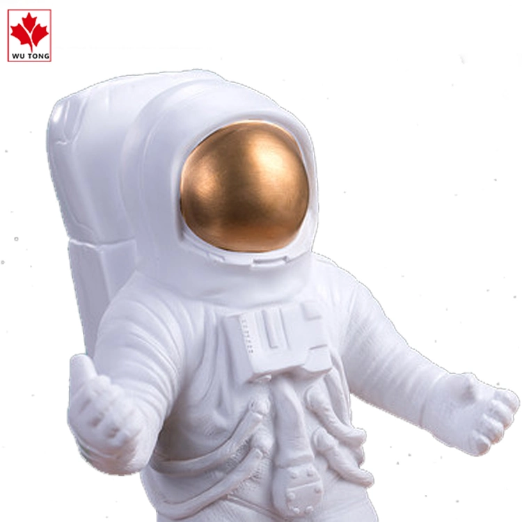 New design Resin Storage Tank Decoration of Children's Room Astronaut Piggy Bank