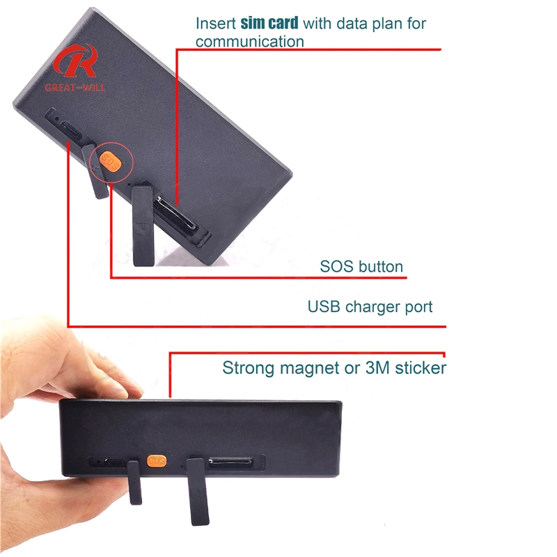 Personal GPS Tracker with Sleep Mode Long Battery Time