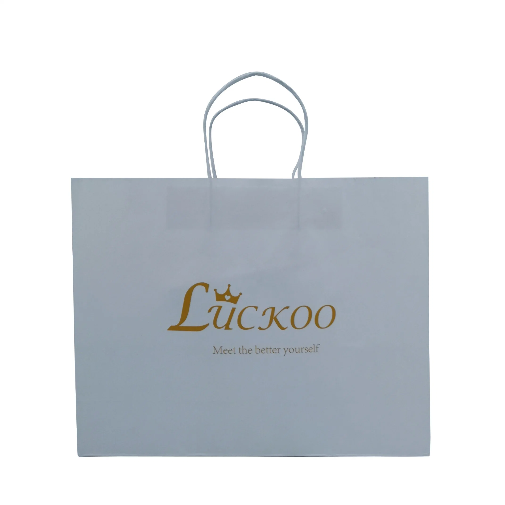 Short Handle Personalized Promotion Advertising Paper Bag with Logo