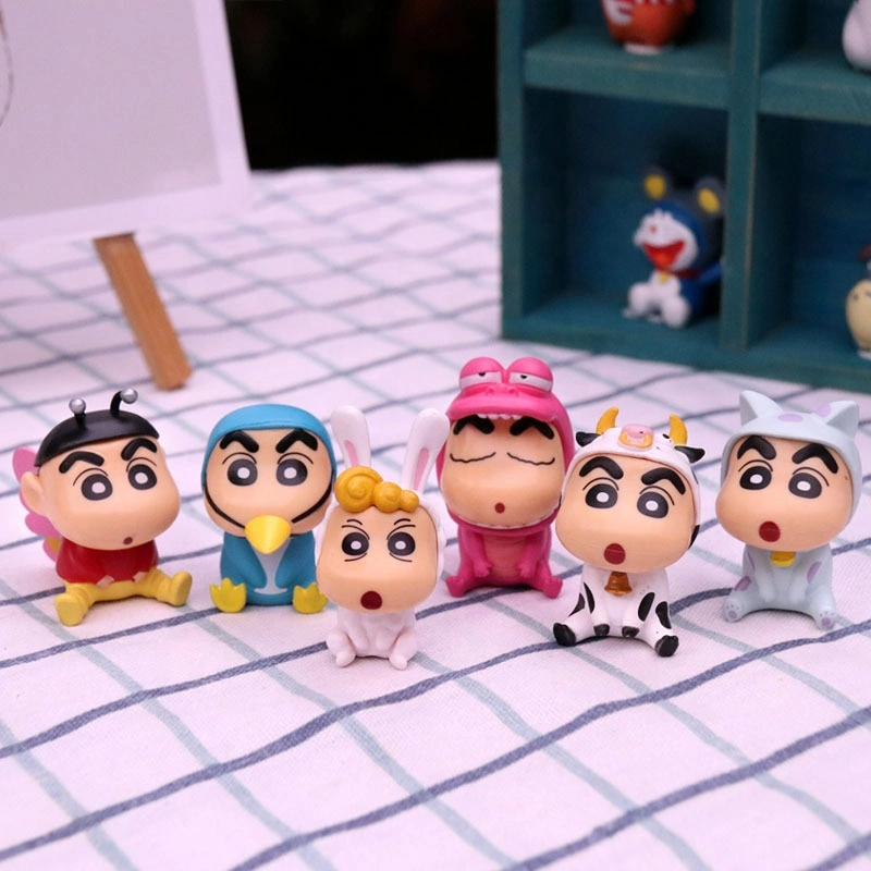 Collection Doll Model Figurines Toys Cartoon Character Crayon Shin-Chan Action Figures Promotional