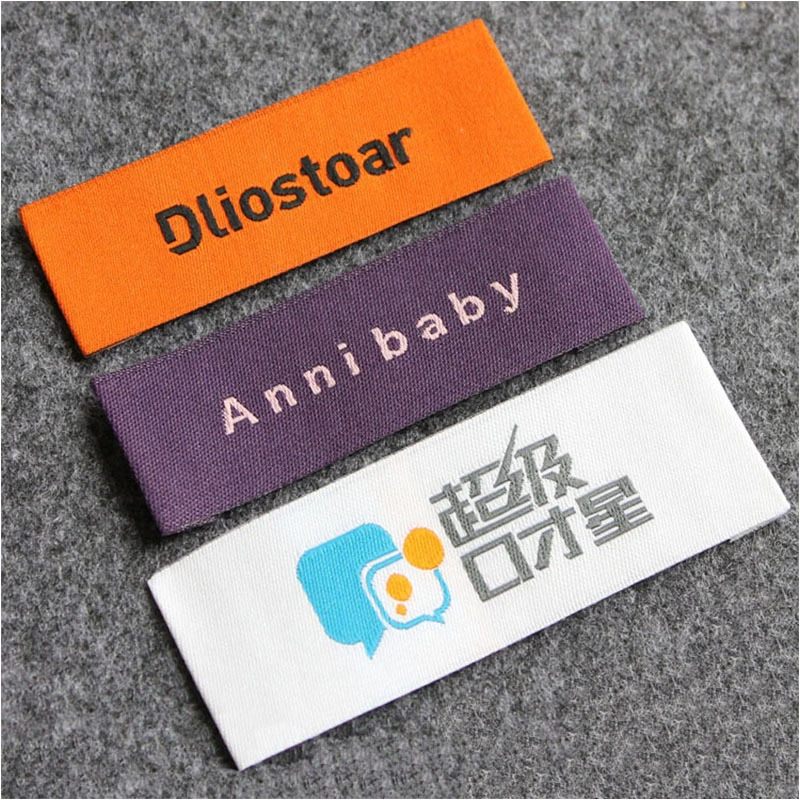 Various Styles of Woven Labels Are Used to Create High-End Clothing