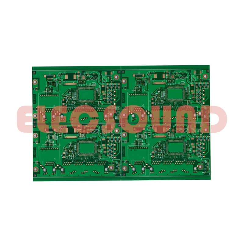 PCB 2 Layers Rigid Board Fr4 2mm Gold Printed Circuit Board