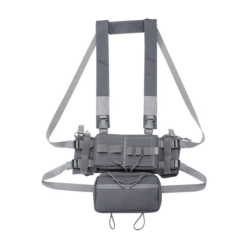 Combate táctico de Caça ao Chest modular de peito de Rig Vest MK3 Colete com bolsa para revistas Molle