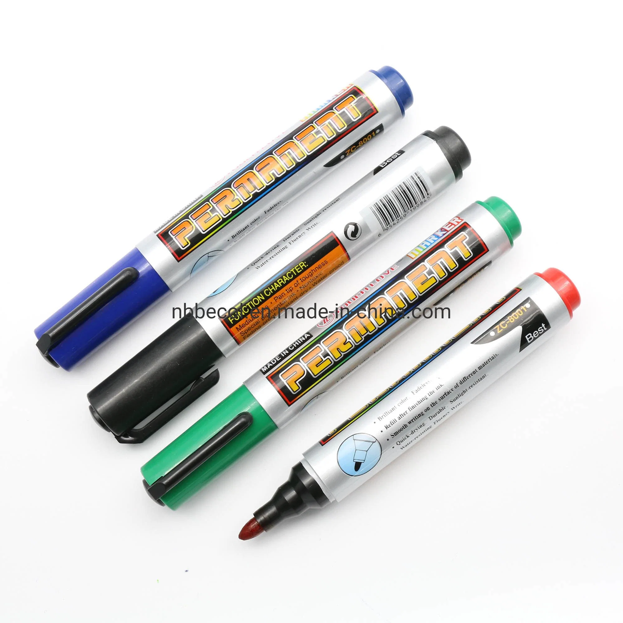 Best Selling Werbe Helle Farbe Alkohol Mini Permanent Marker Pen Bestand