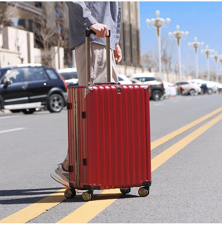 Zonxna professional Factory Classic Suitcase Luggage 24 Trolley Suitcase PP Travel Luggage Sets with Cosmetic Bags