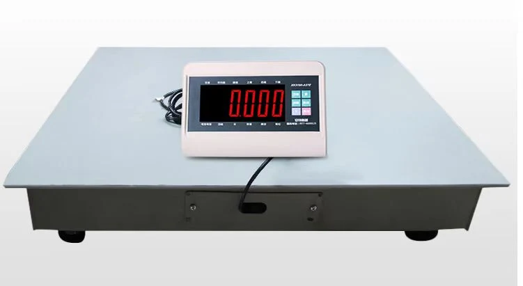 1X1m 1000kg Electronic Floor Weighing Balance Bascula